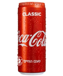 פחית קוקה קולה 330 מ"ל